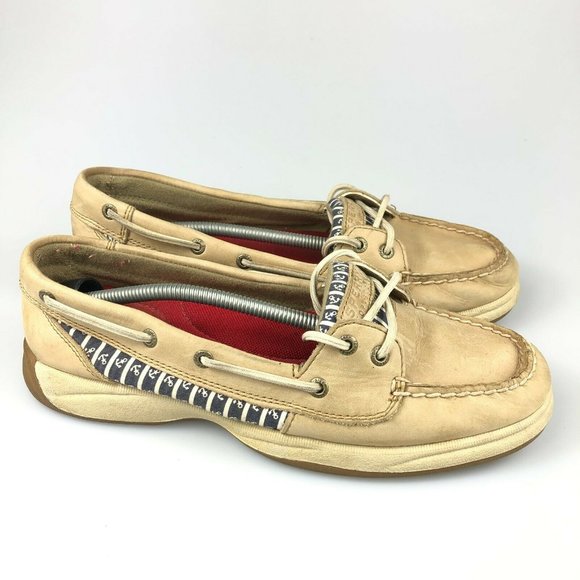 Sperry Womens Top Sider Laguna Anchors Boat Shoe 9 - Picture 1 of 7